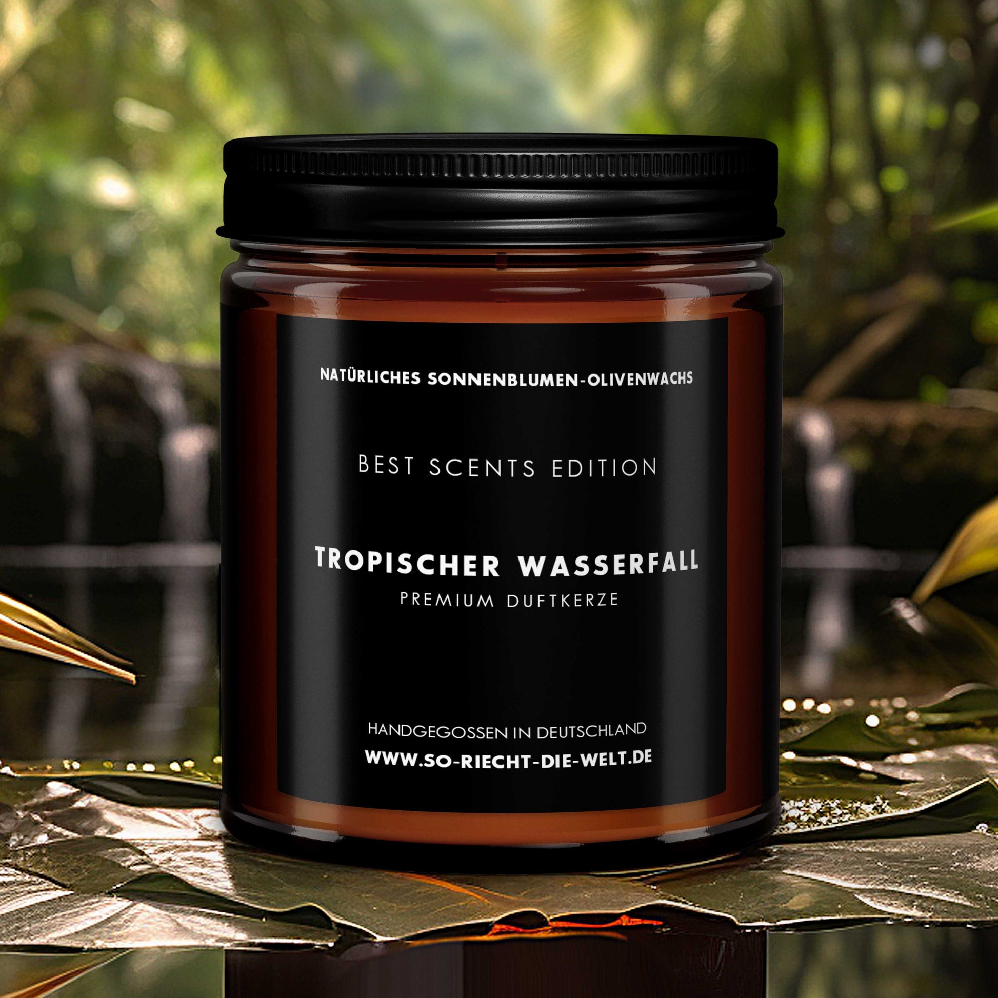 Tropischer Wasserfall Kerze - Best Scents Edition-0