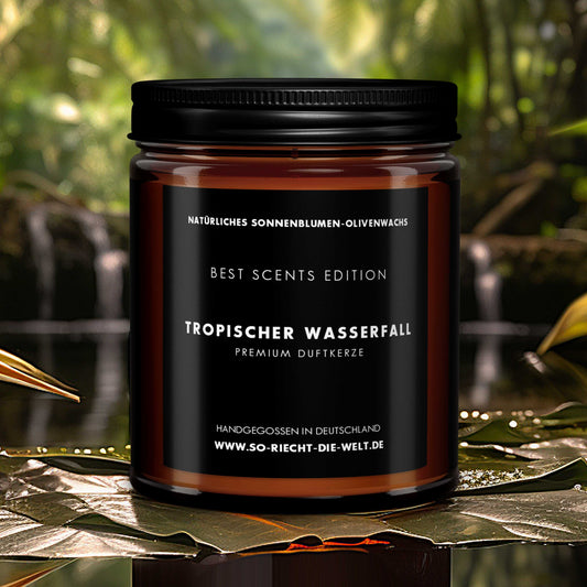 Tropischer Wasserfall Kerze - Best Scents Edition-0