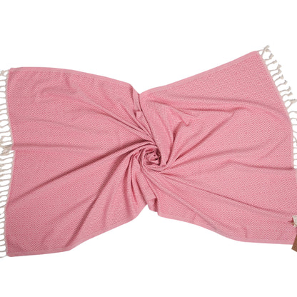 Hamamtuch | Saunatuch | Strandtuch | Peru | Rosa | 180x100 cm-4